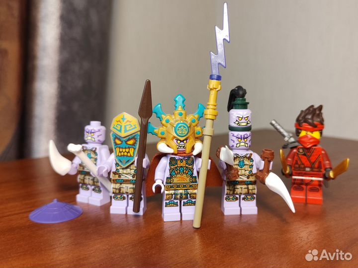 Lego Ninjago 71745 71746 71747 71748 минифигурки