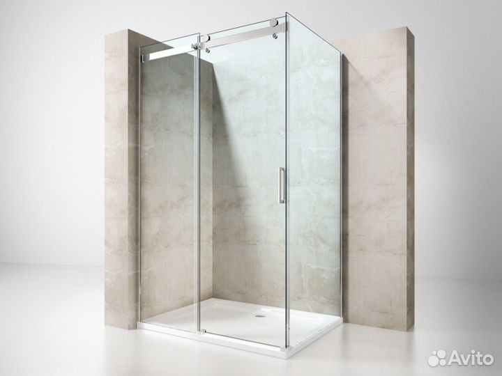 Ограждения для душа с матовым стеклом