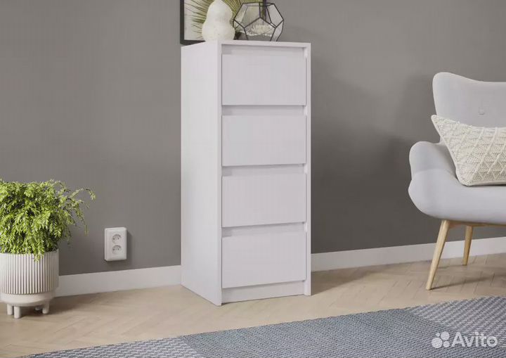 Комод Айден 40*100 белый