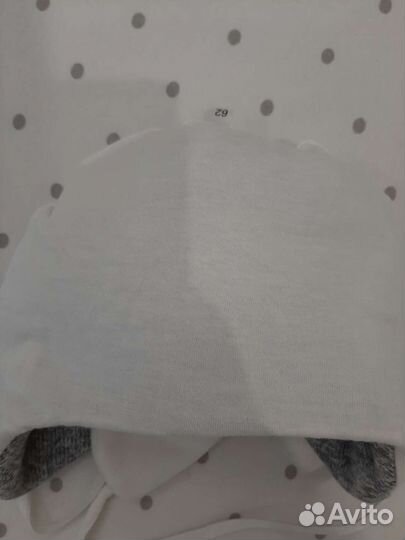 Шапка зайка с рождения