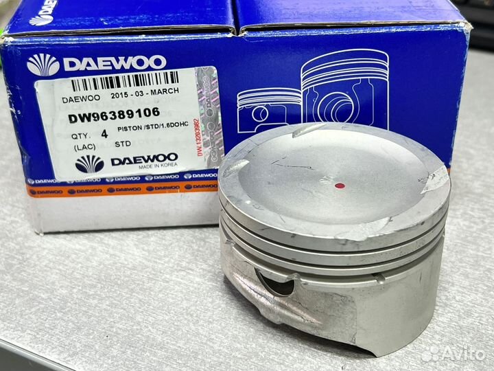 Поршень STD Chevrolet Aveo / Lacetti