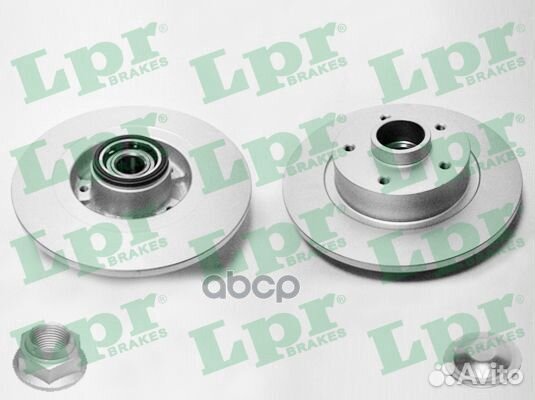 Диск торм. r1049pca Lpr