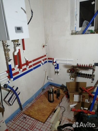 Сантехник услуги. Отопление. Водоснабжение