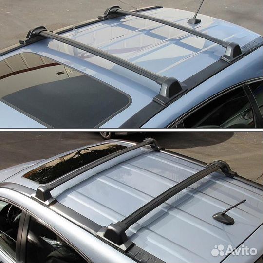 Поперечины в штатные места Honda CR-V 3 2007-12