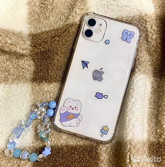 Чехлы на любой телефон, брелки, корейские наклейки