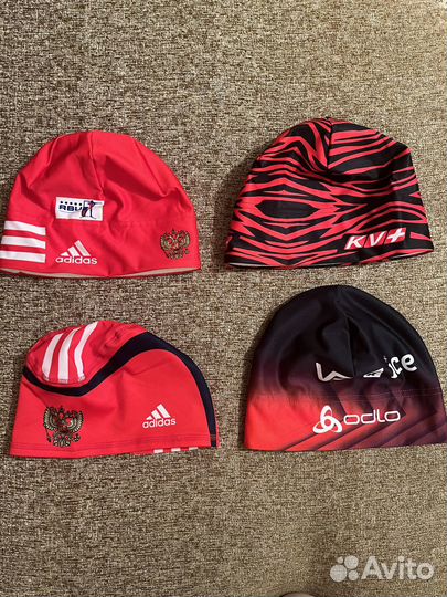 Лыжные шапочки Adidas/Swix/Kv+