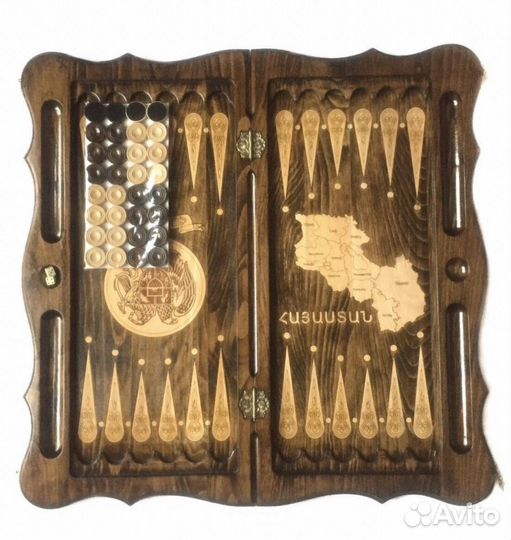 Нарды резные 