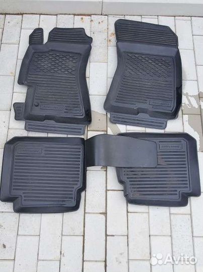 Коврики резиновые на subaru legacy