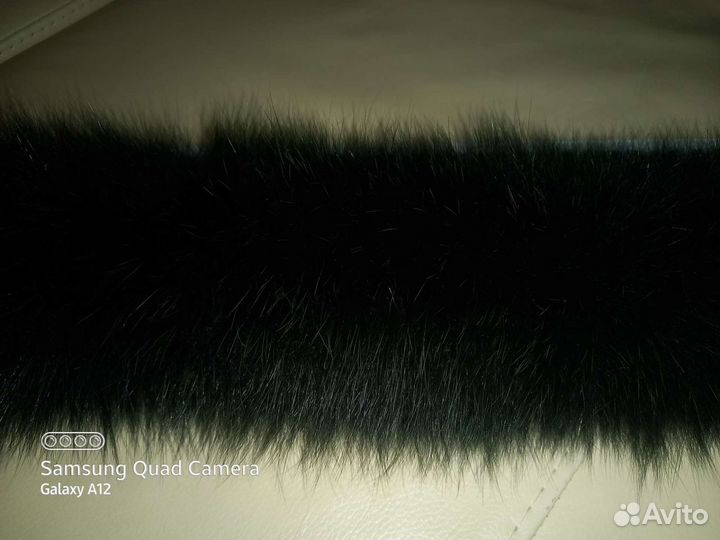 Меховой воротник песец