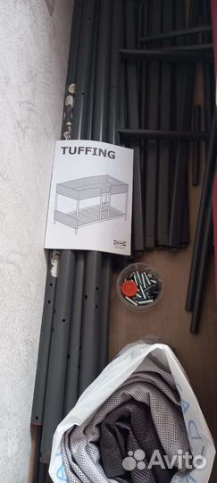 Продам двухярусную кровать IKEA б/у