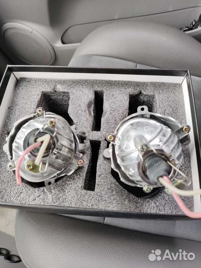 Линзы ксенон + H7 с блоками розжига