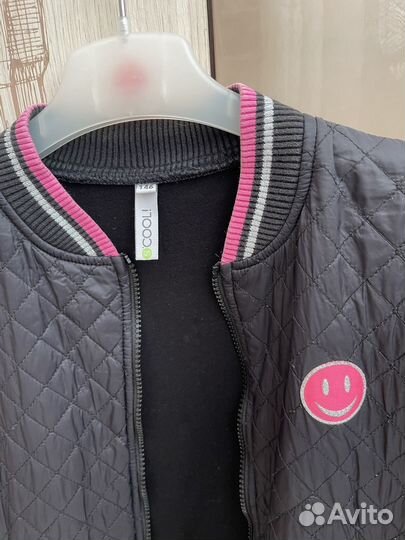 Бомбер для девочки 146