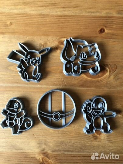 Формы для выпечки покемоны