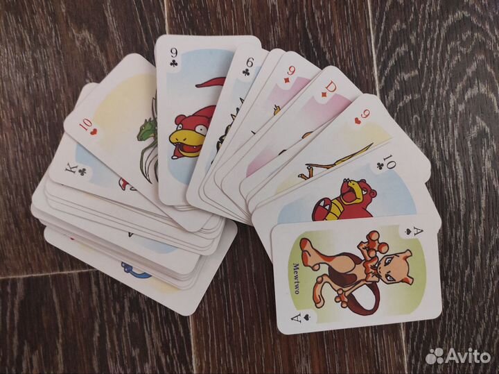 Карты игральные Покемон