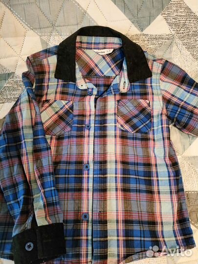 Рубашки 2 - 4 года + штаны шорты жилет