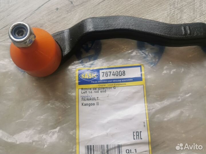 Наконечник рулевой тяги Рено Кангу