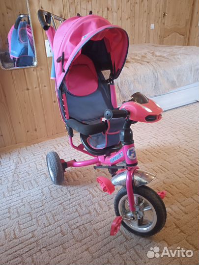 Детский велосипед с ручкой бу