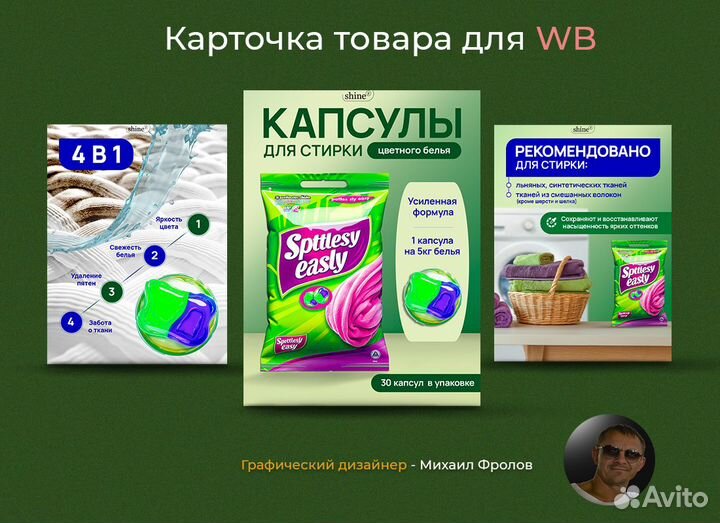 Карточка товара для wildberries