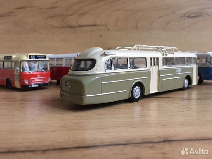 Модели автобусов 1:72