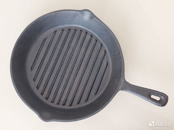 Чугунная сковорода-гриль Fissman Grill Pan 26х5 см