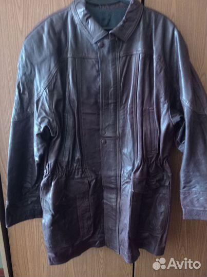 Куртка мужская кожаная 50-52 размерв