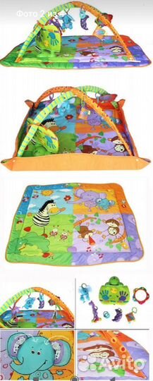Развивающий коврик музыкальный