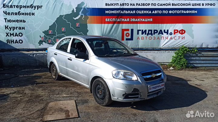 Молдинг крыши левый Chevrolet Aveo T250 96648565