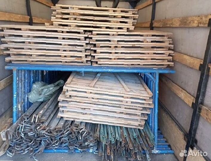 Леса строительные рамные бу