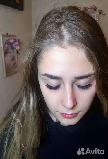 Наращивание ресниц на дому