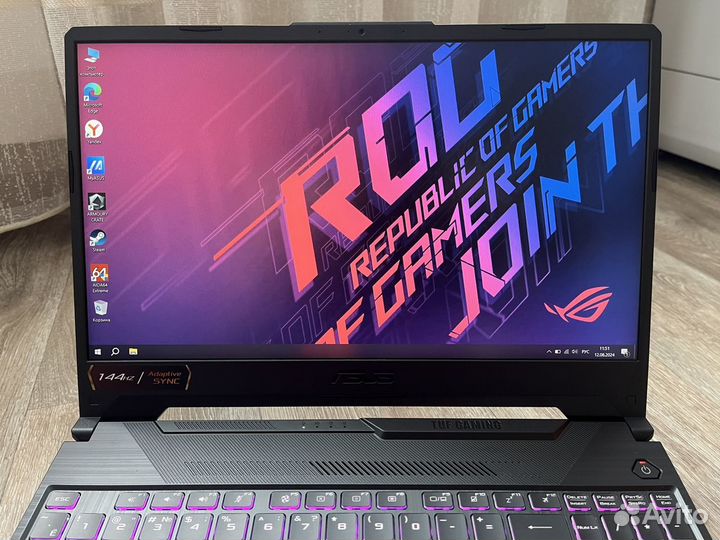 Игровой ноутбук Asus TUF Gaming