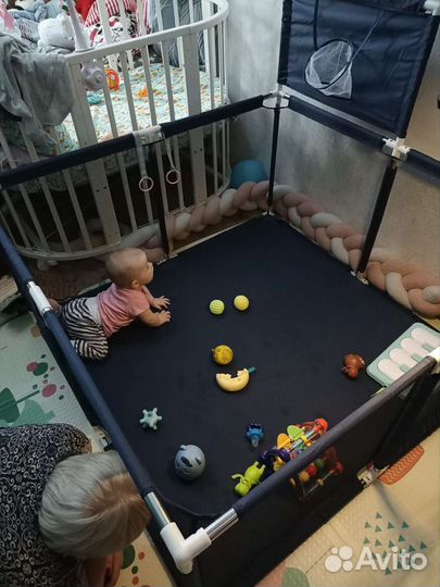 Большой детский манеж бу