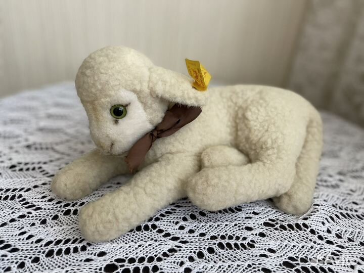 Семья старинных овечек Steiff. Германия