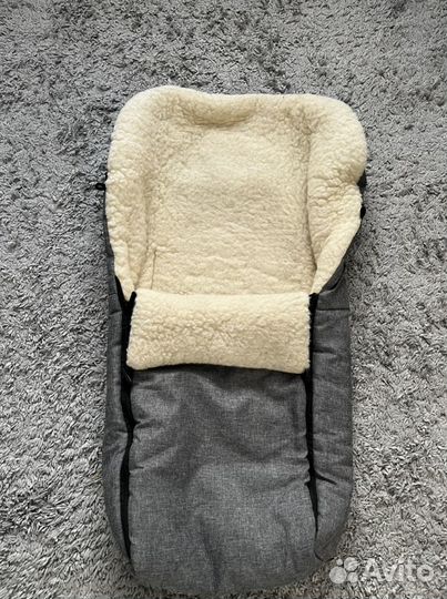 Конверт из натуральной овчины