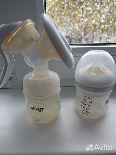 Молокоотсос ручной, пустышки, бутылочка