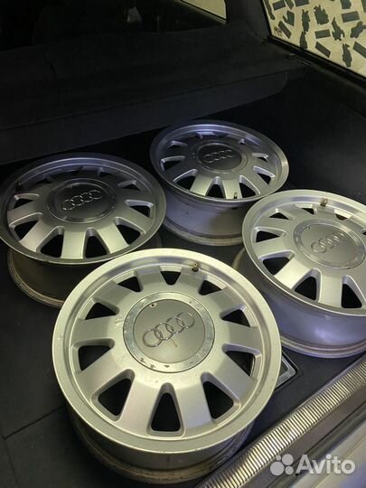 Диски литые audi 100 r15