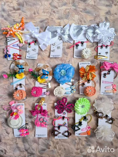 Набор детский резинки, заколки