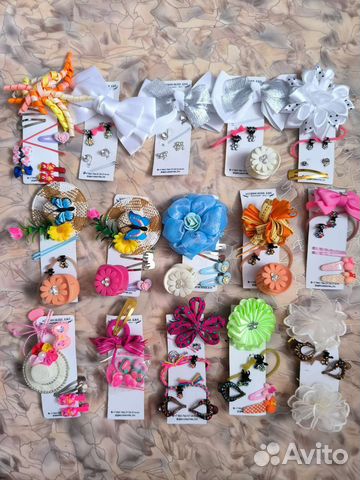 Набор детский резинки, заколки