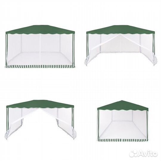 Тент садовый Green Glade 1088 3х4х2,5м полиэстер