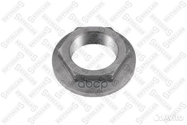 Гайка ступицы корончатая левая M60x2, H23, SW77