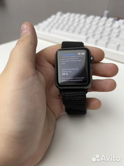 Часы apple watch 3 38 mm