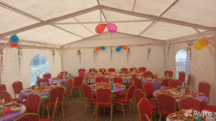 Белый шатёр в аренду