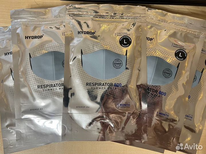 Hydrop респиратор 800 светлый 1мес