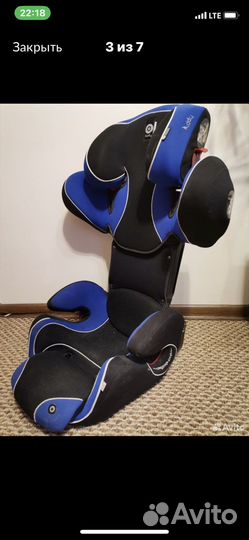 Детское автокресло 9 до 36 кг