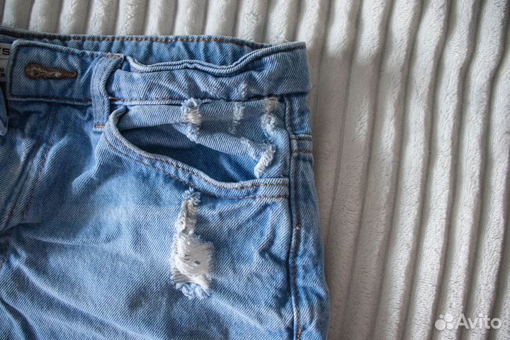 Шорты джинсовые