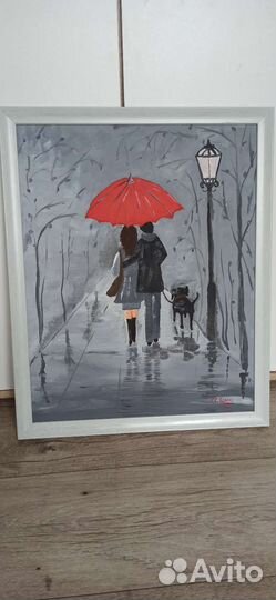 Картина акрилом