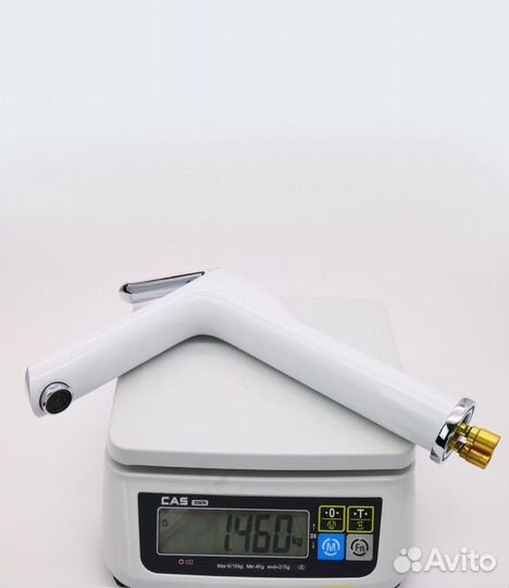 Высокий смеситель для раковины-чаши Ganzer GZ20012-F белый