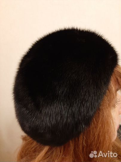 Шапка зимняя женская норковая