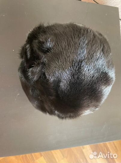 Шапка норкования женская