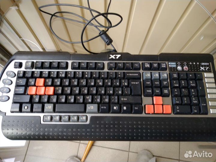 Клавиатура игровая A4Tech X7-G800V