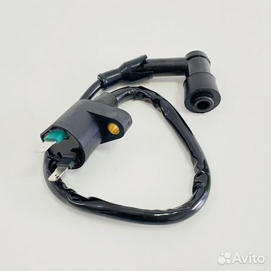 Катушка зажигания 90 градусов скутер малая 2 конта